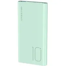 Внешний аккумулятор XO PR229 10000mAh (зеленый)