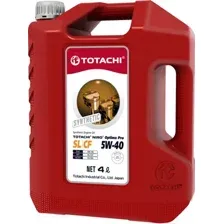 Моторное масло Totachi Niro Optima Pro Synthetic 5W-40 SL/CF A3/B4 4л