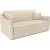 Диван Мебель-АРС Давос ППУ 155x200 см M2-110-4 (бархат бежевый Star Velvet 6 Light Beige)