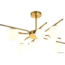 Люстра средней высоты Escada Sphere 642/8P G9*40W Brass