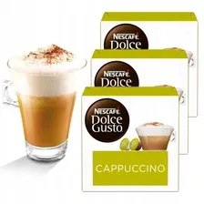 Кофе в капсулах Dolce gusto cappuccino 48шт(3уп*16шт)ГОДЕН ПО 31.08.26г!!!