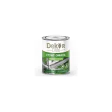 Грунт-эмаль алкидная DEKOR Sprint 3 в 1 быстросохнущая черная 0,9 кг (64-622)