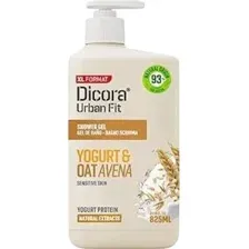 Гель для душа Dicora Urban Fit Protein Yogurt & Oats (825мл)