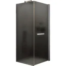 Душевой уголок MaybahGlass MGY-1322-5 (графит матовый стекло/хром матовый)