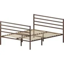 Кровать Домаклево Металика Г4+Г4 160х200 (коричневый)
