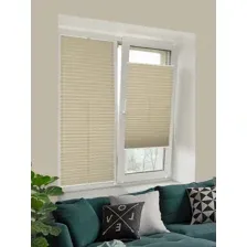 Плиссе Delfa Crep BLO СПШ-36501 (81x160, бежевый)