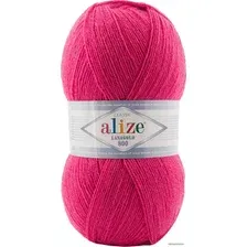 Пряжа для вязания Alize Lanagold 800 798 (800м, малиновый)