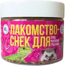 Лакомство для грызунов APetTito Снек для грызунов, птиц, рептилий (40г)