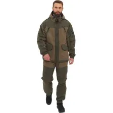 Костюм для охоты и рыбалки Huntsman Горка Люкс -10°C Хаки/Исландия (р.56-58/182-188)