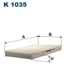 Салонный фильтр Filtron K1035