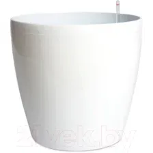 Вазон ForGarden Classic BF00866 (белый глянцевый)