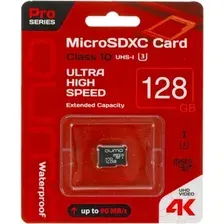 Карта памяти Qumo microSDXC 128GB Q33344 (QM128GMICSDXC10U3NA)