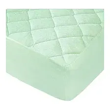 Защитный наматрасник Vegas Protect Cotton S1 140x200 (фисташковый)