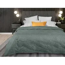Покрывало Bellissimo Arti 180х200 2519100518-61Lt (листья графит)