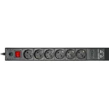 Сетевой фильтр Buro BU-SP5-USB-2A-B