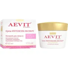 Крем для лица Librederm Aevit, Reloader 55, Интенсив-эксперт, ночной, восстанавливающий, против морщин, 50 мл