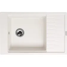 Кухонная мойка KUPPERSBERG Mila 1B1D White Alabaster