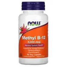Витамин Now Foods Methyl B-12 5000 mcg (90 капсул)