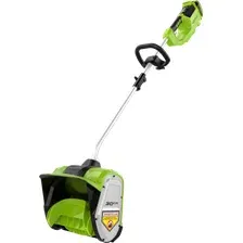 Снегоуборщик аккумуляторный (снеголопата) GREENWORKS GD40SS Снегоуборщик
Аккумулятор 40В 5Ач
Зарядное устройство
Руководство по эксплуатации (2600807UG)