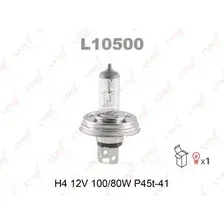 Автолампа P45t-41 LYNXAUTO L10500 H4 12