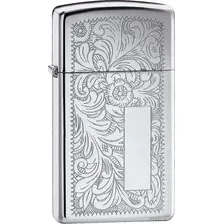 Зажигалка Zippo Slim Venetian 1652 High Polish Chrome