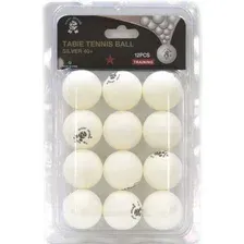 Мяч для настольного тенниса Giant Dragon Training Silver (1 звезда, 12 шт)