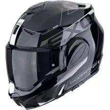 Мотошлем Scorpion Exo Exo-Tech Evo Traveller (р. XS, черный/белый)