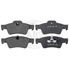 Тормозные колодки дисковые задняя ось A.B.S. 37509