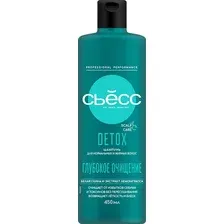 Шампунь для волос Сьёсс Detox для нормальных и жирных волос (450мл)