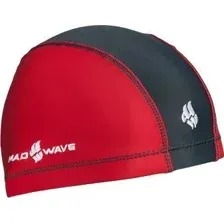 Шапочка для плавания Mad Wave Lycra Doutone (красный)