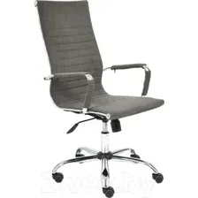 Кресло офисное Tetchair Urban флок (серый)