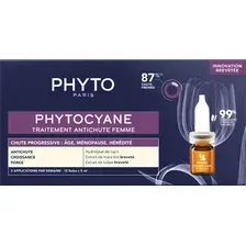Ампулы для волос Phyto Phytocyane против выпадения волос для женщин (12x5мл)