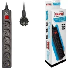 Сетевой фильтр Buro 600SH-3-B