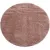 Ковер LAXMI Fluffy 01 круг (2.4x2.4, Blush)