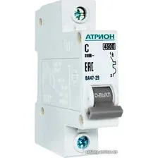 Выключатель автоматический Атрион VA4729-1-25C