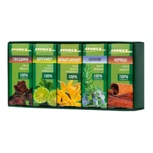Набор эфирных масел Aroma Saules Афродизиак, 5*10 мл