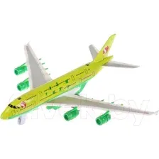 Самолет игрушечный Технопарк Авиалайнер S7 / 91002S-R-GN