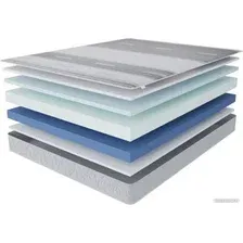 Матрас Stolline Гранат Magnetic в скрутке, в чехле 90x200