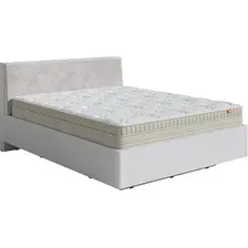 Кровать PROxSON Voyage 160x190 (белый жемчуг/лофти серый)