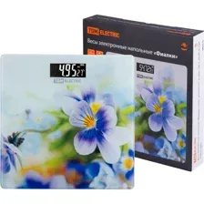 Весы напольные TDM Фиалки, SQ4012-0003