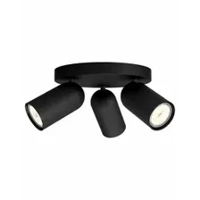 Припотолочная люстра Philips Pongee Plate/Spiral Black 3xNW 230V 915005531301