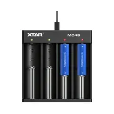 Зарядное устройство для аккумуляторов XTAR MC4S с USB кабелем