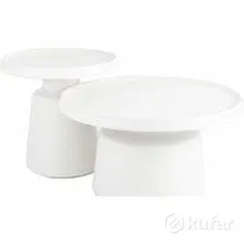 Журнальный столик Signal Rodos (2 шт, светло-серый)