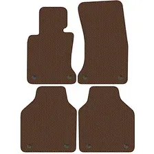 Комплект ковриков для авто Alicosta BMW 7-Series IV (седан / E66 Long) 2001 - 2008 (коричневый, сота)