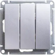 Выключатель Systeme Electric W59 VS0510-351-5-86 (матовый хром)
