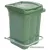 Контейнер для мусора Razak Plast с педалью 60 л (зеленый)