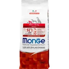 Сухой корм для собак Monge Speciality Line Monoprotein Mini Ягненок, рис с картофелем 7.5 кг