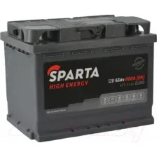 Автомобильный аккумулятор SPARTA High Energy 6СТ-63 Евро 660A (63 А/ч)