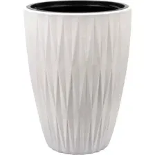 Кашпо Formplastic Caro Slim FP-5830-011 (белый)
