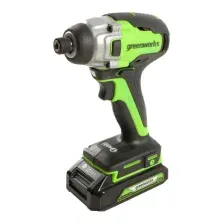 Винтоверт Greenworks GD24ID3 бесщеточный 24V / 3802807 (без АКБ и ЗУ)